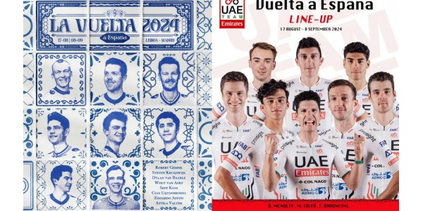 Stjerner samles ved Vueltaen